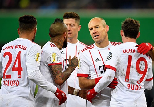 Robben ghi cu dup, Bayern thang 6-0 o cup quoc gia Duc hinh anh