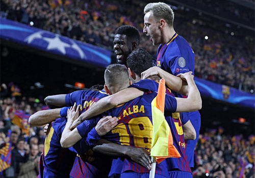 Barca muon tranh doi thu nao o tu ket Champions League? hinh anh