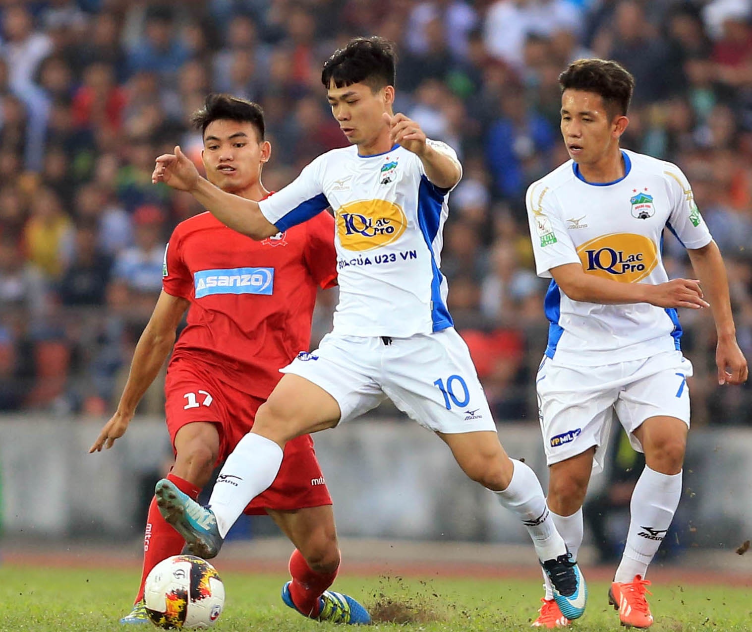 Doi hinh U23 ket hop giua CLB Ha Noi va HAGL anh 10