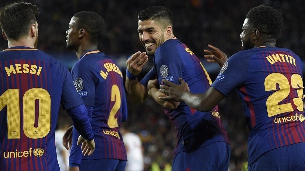 Tran Barca vs AS Roma anh 1