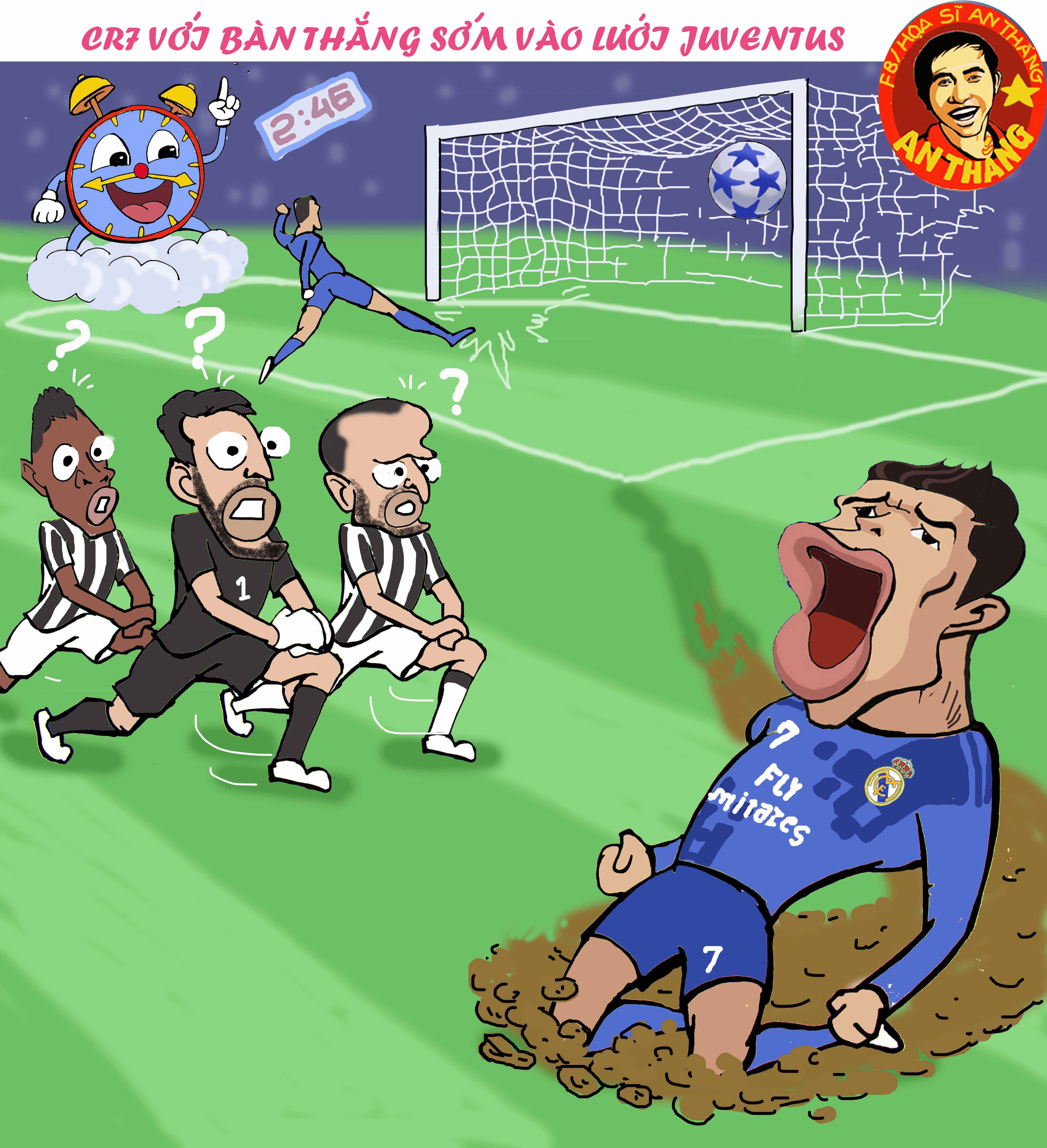 Ronaldo nga ban den vao luoi Juve anh 1