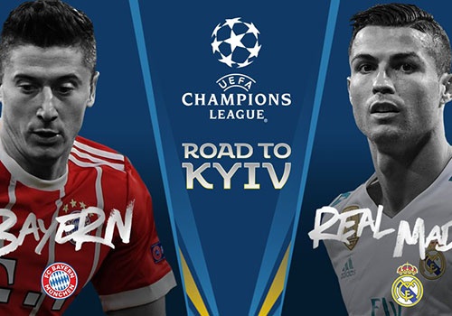 Bayern gap Real, Liverpool doi dau AS Roma o ban ket Champions League hinh anh