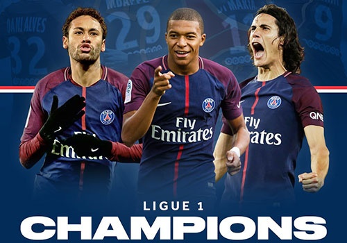 Huy diet Monaco 7-1, PSG vo dich Ligue 1 truoc 5 vong dau hinh anh