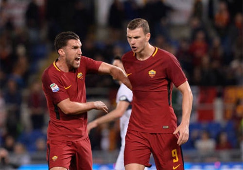 Thang 2-1, AS Roma san sang cho ban ket Champions League hinh anh