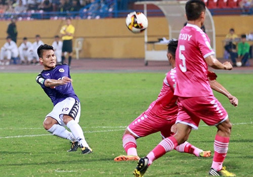 CLB Ha Noi 1-1 CLB Sai Gon: Tiep tuc bat bai hinh anh