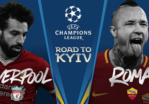 Liverpool vs AS Roma: Nhac cong dai chien dau si hinh anh