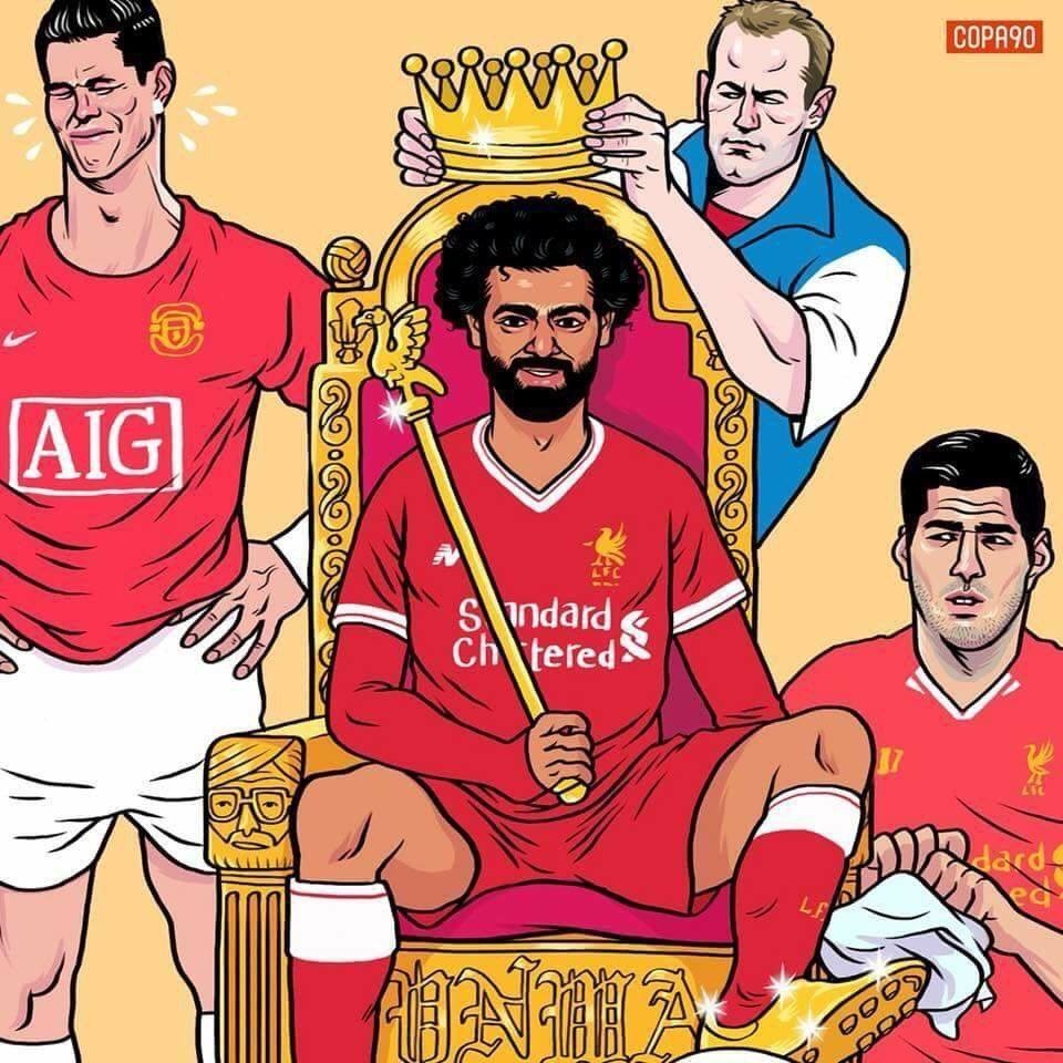 Hi hoa Ronaldo khoc vi Salah anh 1