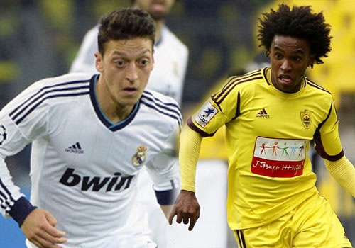 MU tung 70 trieu bang de hoi mua Ozil va Willian hinh anh