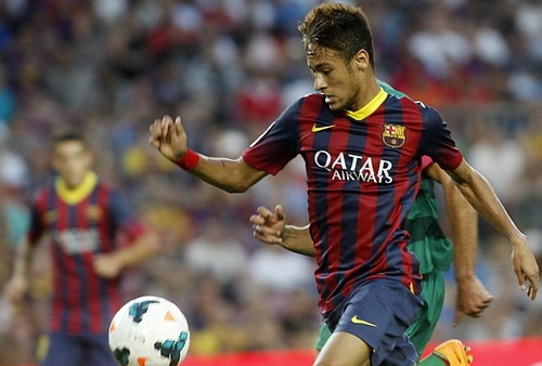 Truoc Neymar, cac sieu sao ra mat Barca nhu the nao? hinh anh