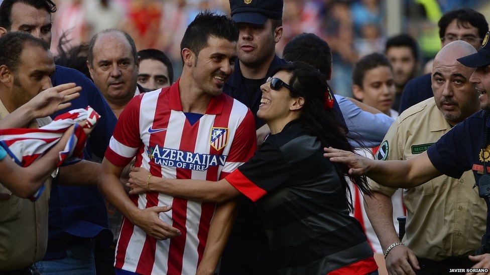 Atletico Madrid - Barcelona: Tam diem David Villa hinh anh