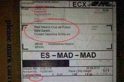 adidas gui giay moi cho Gareth Bale toi... Real hinh anh