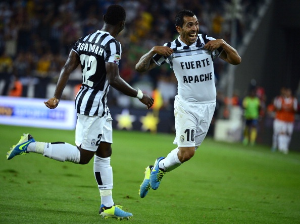 Tevez lai giup Juve de bep Lazio hinh anh