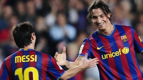 Messi gui tin nhan yeu cau Pep 'di' Ibra hinh anh