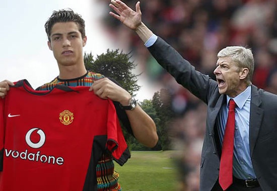 Wenger van tiec vi vo truot Ronaldo hinh anh