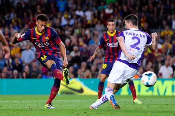 Thay mat Messi, Neymar giup Barca keo dai ky luc hinh anh