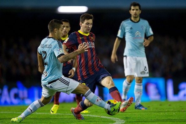 Messi tit ngoi, Barca van thang de Celta Vigo hinh anh