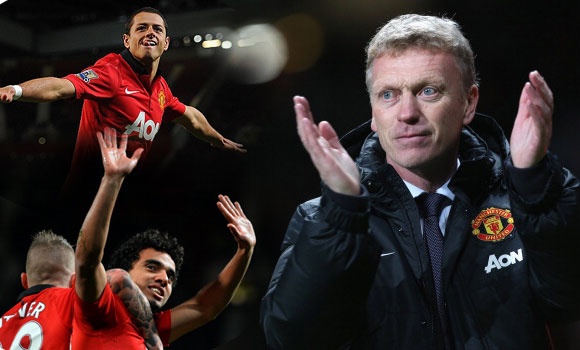 Hinh anh Chicharito va Fabio dem lai niem vui cho D.Moyes hinh anh