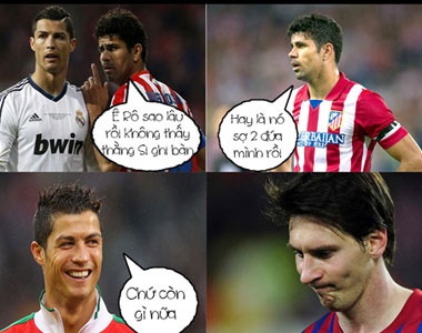 Ronaldo va Diego Costa cho Messi 'ngui khoi' hinh anh