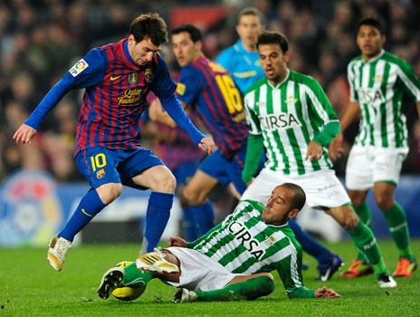Real Betis - Barca: Doi van o Benito Villamarin hinh anh