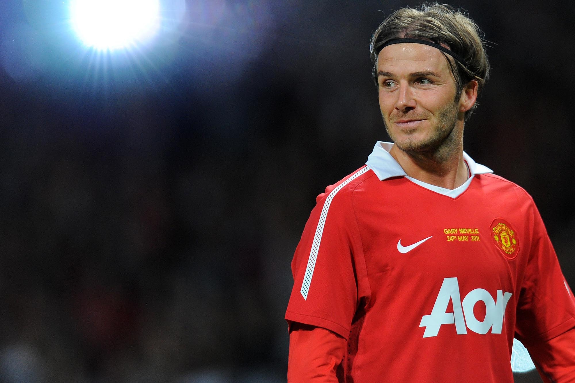 Beckham tam su ve quyet dinh chia tay MU hinh anh