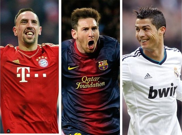 Thanh tich noi bat nhat cua 3 ung vien QBV trong nam 2013 hinh anh