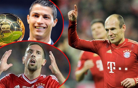 Tra thu Ribery, Robben ung ho Ronaldo gianh Qua bong vang? hinh anh