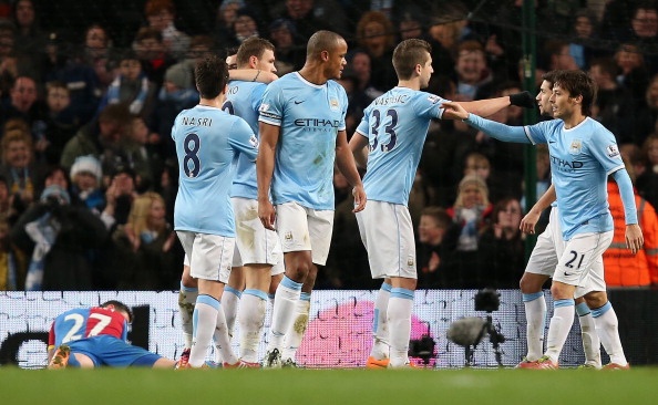 Man City 1-0 C.Palace: Man Xanh song dua vao sieu du bi hinh anh