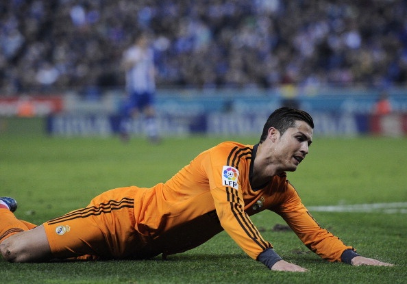 Hinh anh bat luc cua Ronaldo trong tran gap Espanyol hinh anh