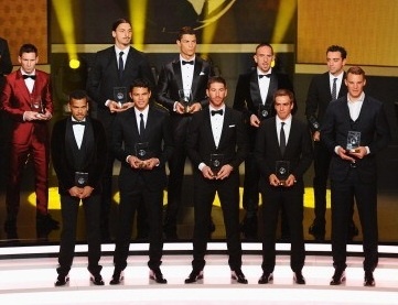 Doi hinh tieu bieu FIFA 2013 co gia nua ty euro hinh anh