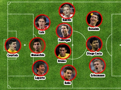 Barca va Real lep ve trong DH tieu bieu luot di La Liga hinh anh