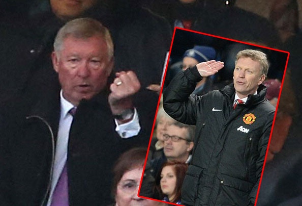 David Moyes dau hang, Sir Alex gio nam dam hinh anh