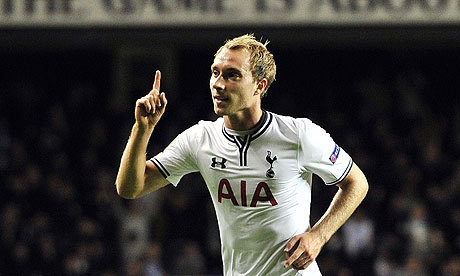 Cu sut phat dang cap cua Eriksen nhung khong thanh cong hinh anh