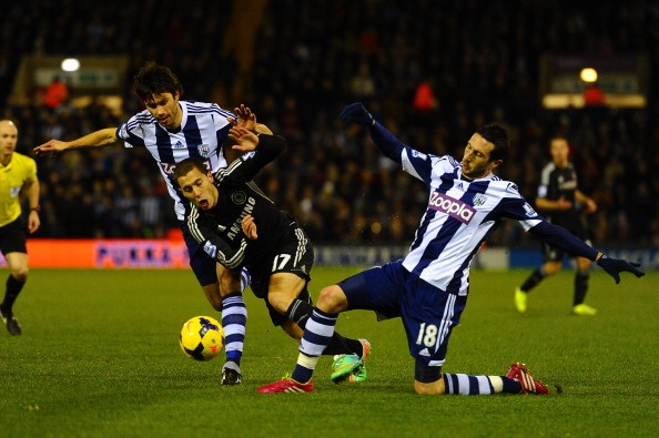 West Brom 1-1 Chelsea: The Blues tro lai mat dat hinh anh