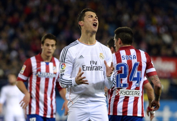 Ronaldo hen Messi o chung ket sau cu dup vao luoi Atletico hinh anh