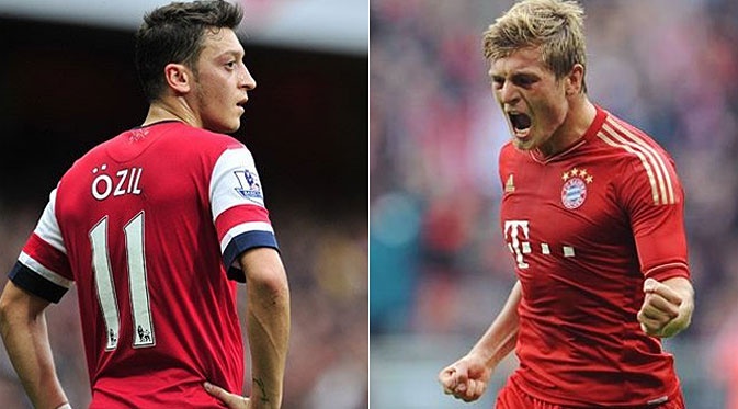 Diem tin 16/2: Arsenal muon doi Oezil lay Kroos hinh anh