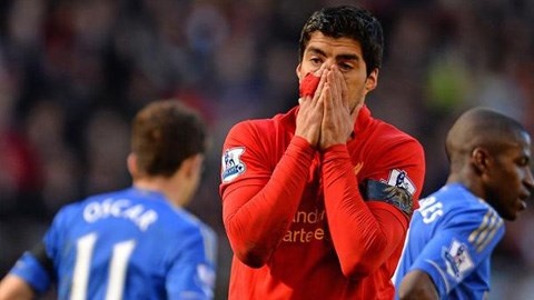 Hieu suat ghi ban cua Suarez giam toi 77% hinh anh