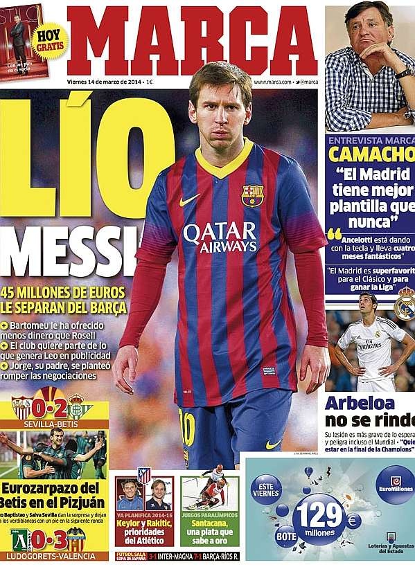 Barca co the mat Messi chi vi 45 trieu euro hinh anh