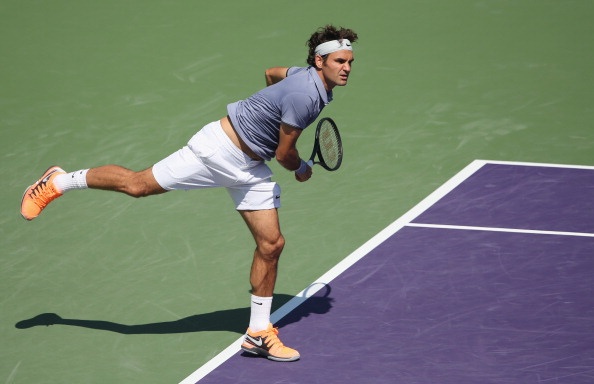 Miami Masters 2014: Roger Federer 2-0 Ivo Karlovic hinh anh
