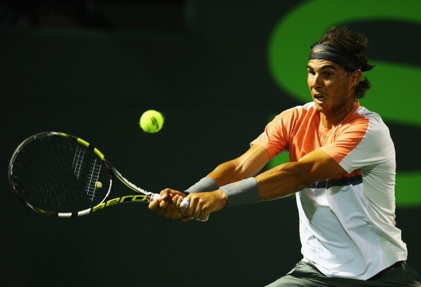 Miami Masters 2014: Rafael Nadal 2-0 Lleyton Hewitt hinh anh