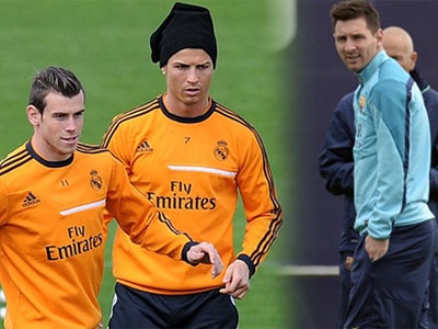 Cau thu Real va Barca san sang cho dai chien hinh anh