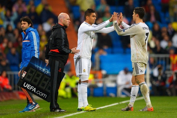 Ronaldo ra sân là để tránh rủi ro xảy ra. Ảnh: Getty Images.