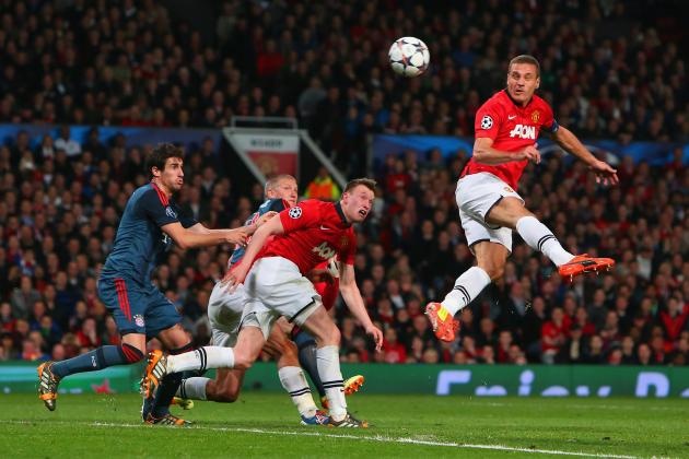 Phong độ của Vidic mùa này không còn được như những mùa trước. Tuy vậy, tuyển thủ người Serbia vẫn là trung vệ hàng đầu châu Âu hiên nay. Trong trận gặp Bayern, lão tướng 32 tuổi có 13 lần cắt bóng thành công. Ngoài ra, anh còn ghi bàn thắng tuyệt đẹp, giúp M.U vượt lên ở đầu hiệp 2.