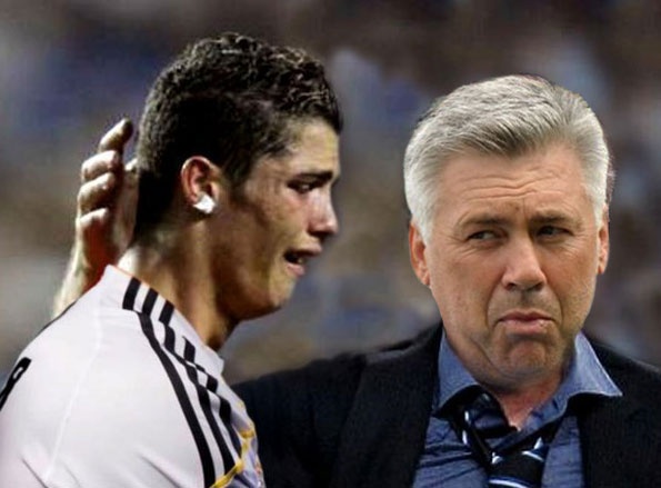 Anh vui Ronaldo khoc nuc no khi dung Bayern hinh anh