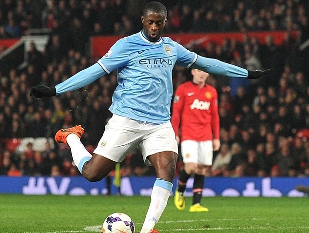 Yaya Toure đã ghi được 18 bàn ở Premier League mùa này.
