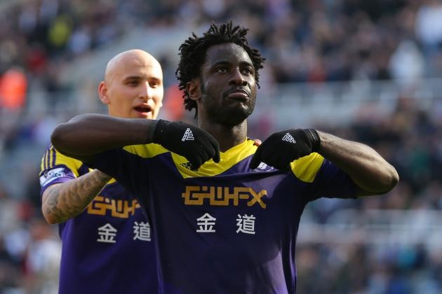 Nhờ màn trình diễn chói sáng của Bony, Swansea đã tạo ra cuộc lội ngược dòng ngay trên sân của Newcastle. Cụ thể, tuyển thủ người Bờ Biển Ngà có hai lần làm tung lưới Chích chòe, giúp Thiên nga đen giành chiến thắng chung cuộc 2-1.