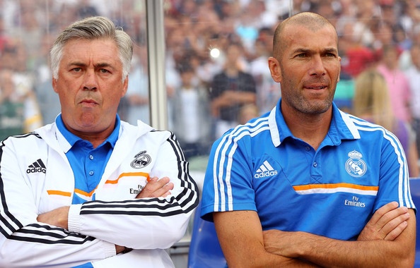 Zidane dot ngot chia tay Real Madrid hinh anh