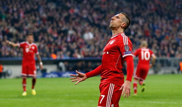 Ribery đang không có phong độ tốt. Ảnh: Getty Images.