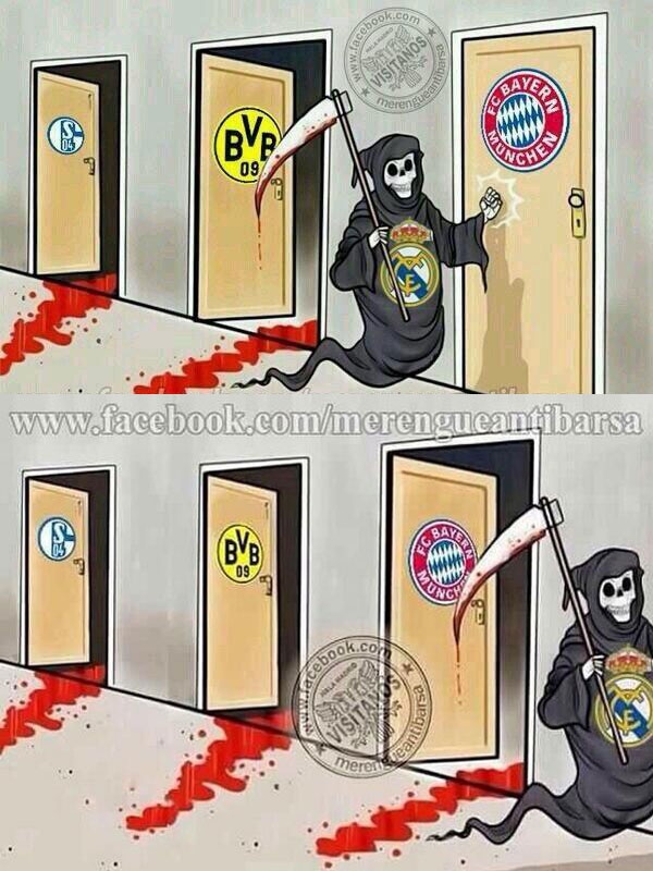 Ba nạn nhân liên tiếp của Real đều là những nhà vô địch nước Đức.