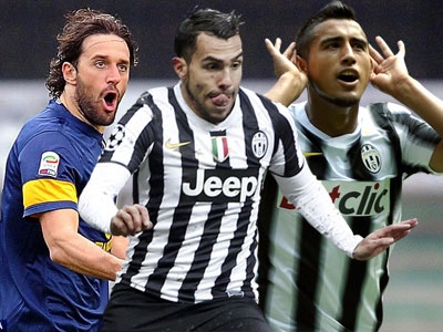 Tevez duoc xuong ten trong DH tieu bieu Serie A 2013/14 hinh anh
