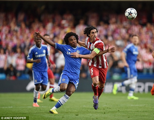 Atletico nắm quyền kiểm soát trong chuyến làm khách trên sân của Chelsea tại bán kết là bởi Tiago chơi quá hay. Tiền vệ đội phó người Bồ Đào Nha làm lu mờ tuyến giữa của The Blues với khả năng bao quát cực tốt. Ngôi sao từng có 47 lần khoác áo Chelsea này tung ra 89% đường chuyền thành công.